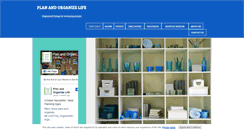 Desktop Screenshot of plan-and-organize-life.com