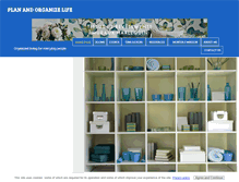 Tablet Screenshot of plan-and-organize-life.com
